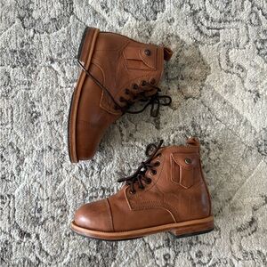Stylish Tan Kids Boots